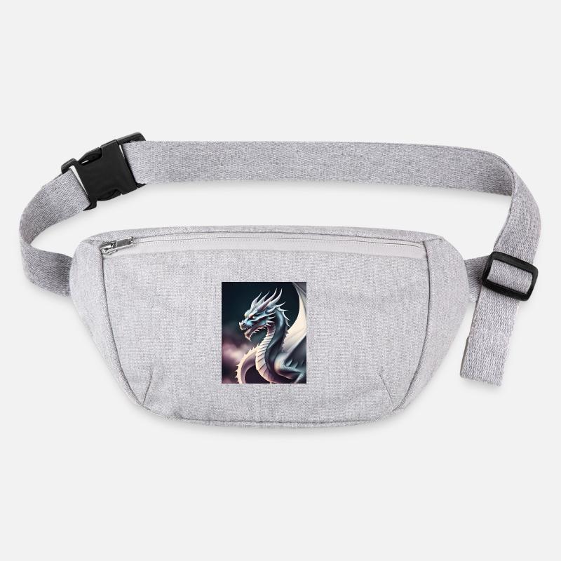 Drachen-Silhouette Stanley/Stella recycelte Gürteltasche