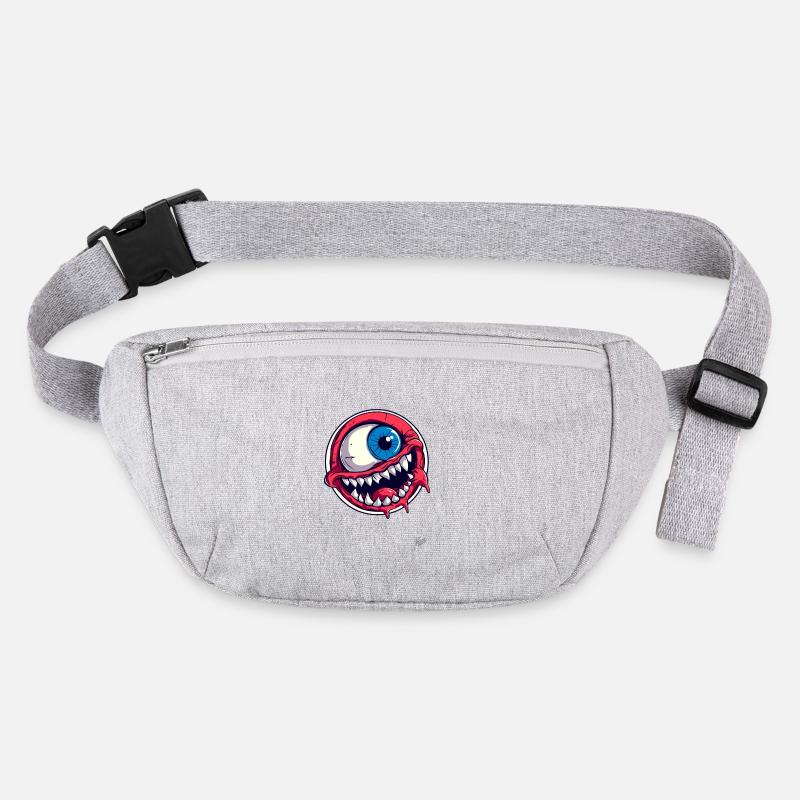 Funny Horror Cyclops Eye Stanley/Stella recycled Hip Bag 