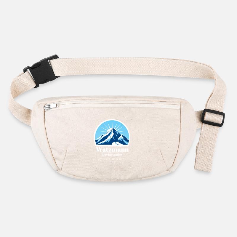 Watzmann Berchtesgaden Ski Winter Berg Stanley/Stella recycelte Gürteltasche
