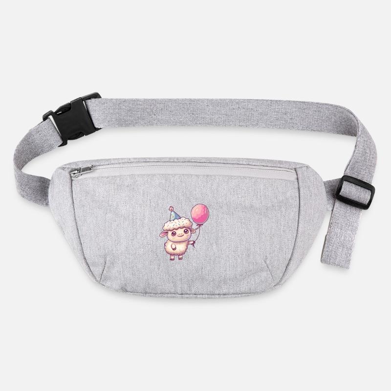 Sheep Birthday Comic Stanley/Stella recycled Hip Bag 