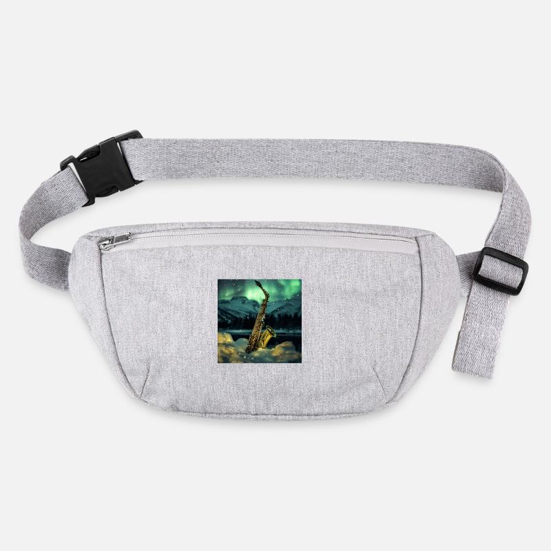 Saxophon Stanley/Stella recycelte Gürteltasche