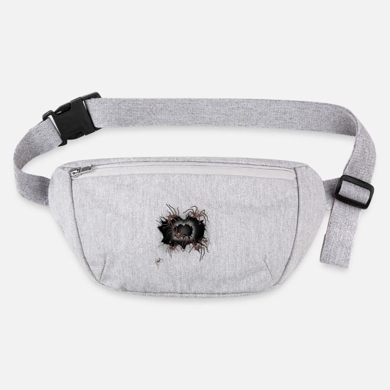 Halloween Spiders Spider Spiders Phobia Panic Stanley/Stella recycled Hip Bag 
