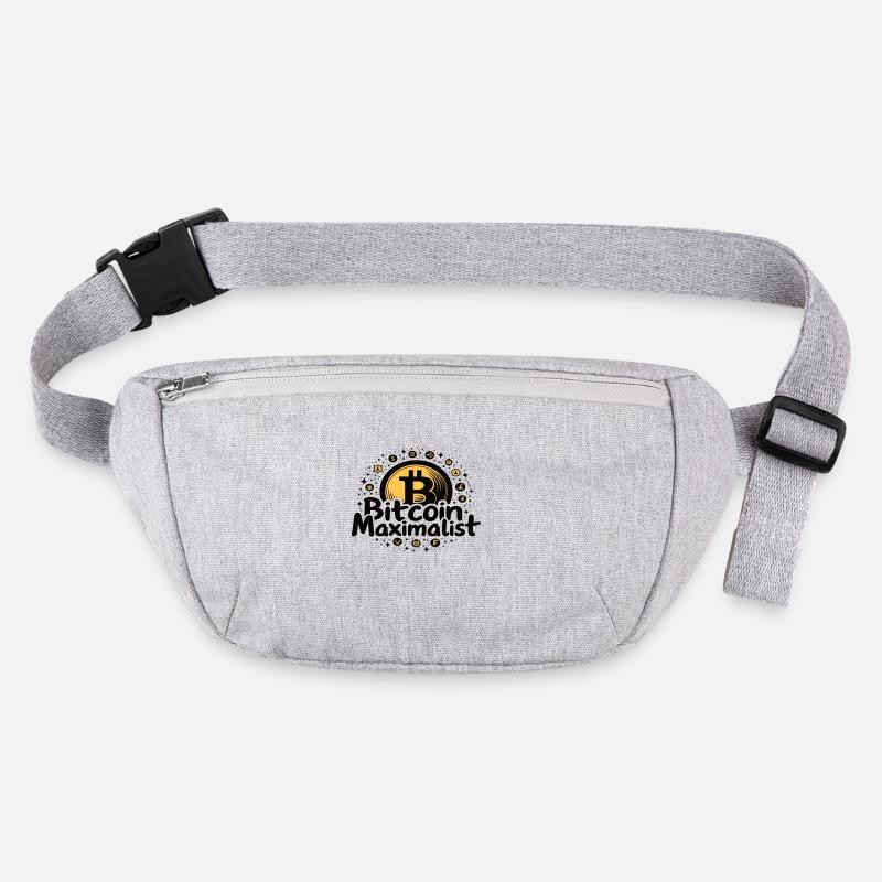 Bitcoin Maximalist – Stylish Crypto Design Stanley/Stella recycled Hip Bag 