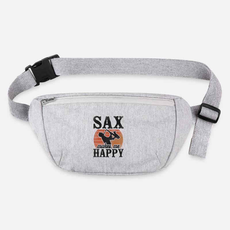 Saxophone Pun Sax Makes Me Smile Stanley/Stella recycelte Gürteltasche