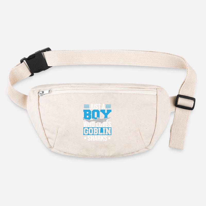 Nur ein Junge, der Goblinhaie liebt Stanley/Stella recycelte Gürteltasche