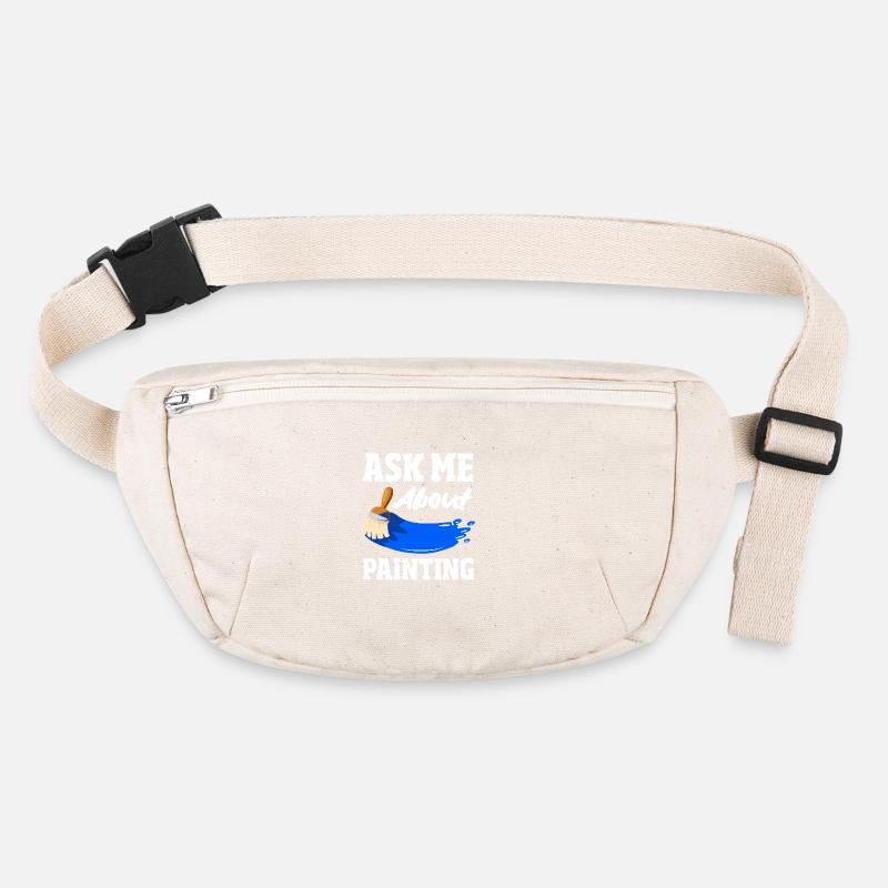 Ask me about painting painter Stanley/Stella recycled Hip Bag 