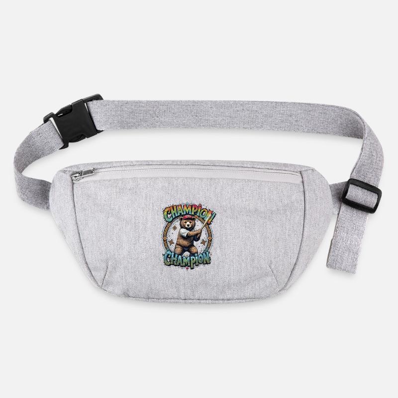 Bären-Champion Stanley/Stella recycelte Gürteltasche