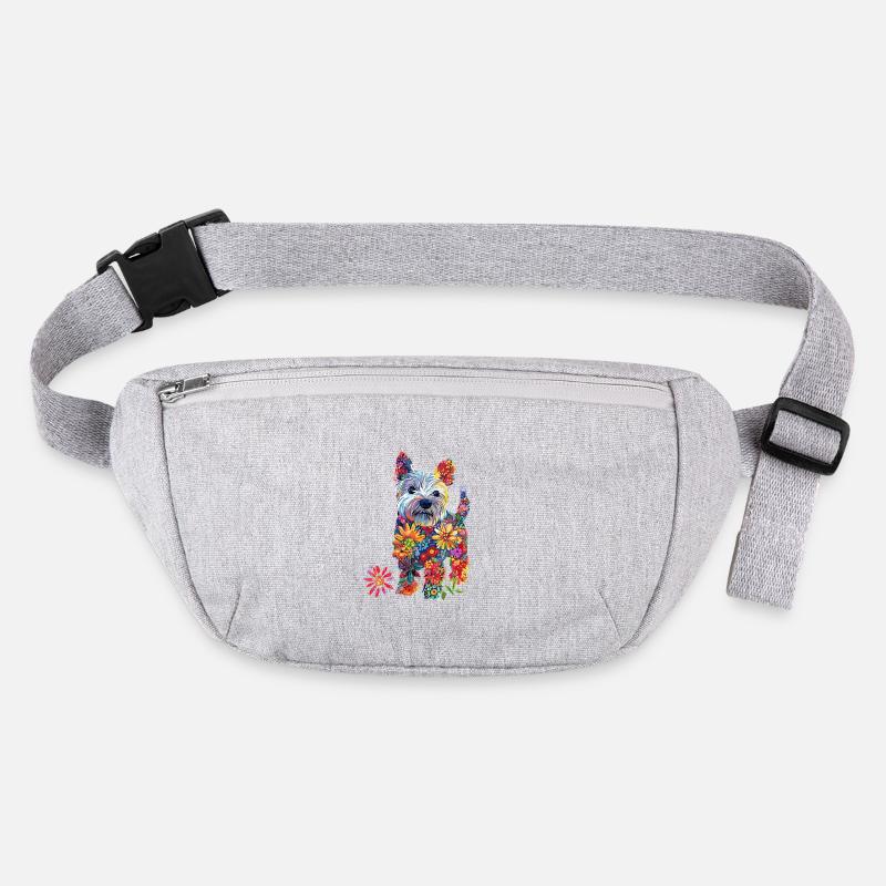 West Highland White Stanley/Stella recycelte Gürteltasche