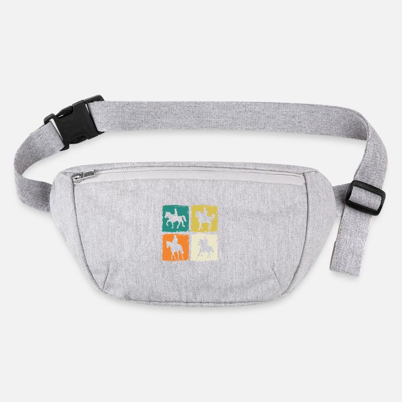 Reiten Pferde Stanley/Stella recycelte Gürteltasche