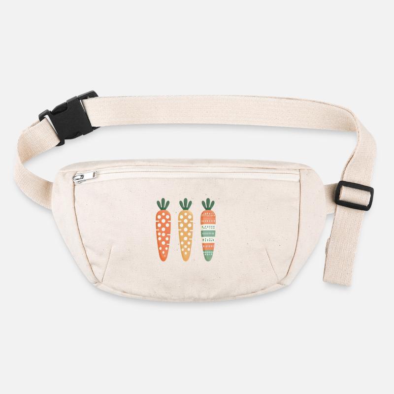 Cute Carrot Pattern Easter Joy Stanley/Stella recycled Hip Bag 