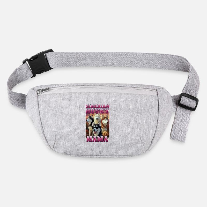 Sibirischer Husky Stanley/Stella recycelte Gürteltasche