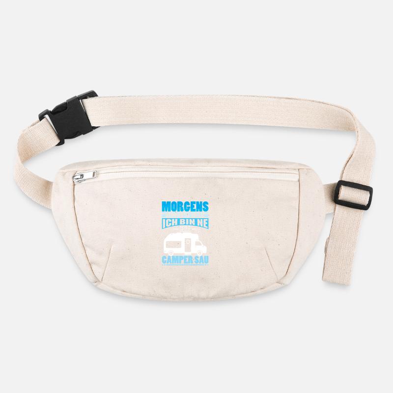 Camper Camping Wohnwagen Spruch Stanley/Stella recycelte Gürteltasche