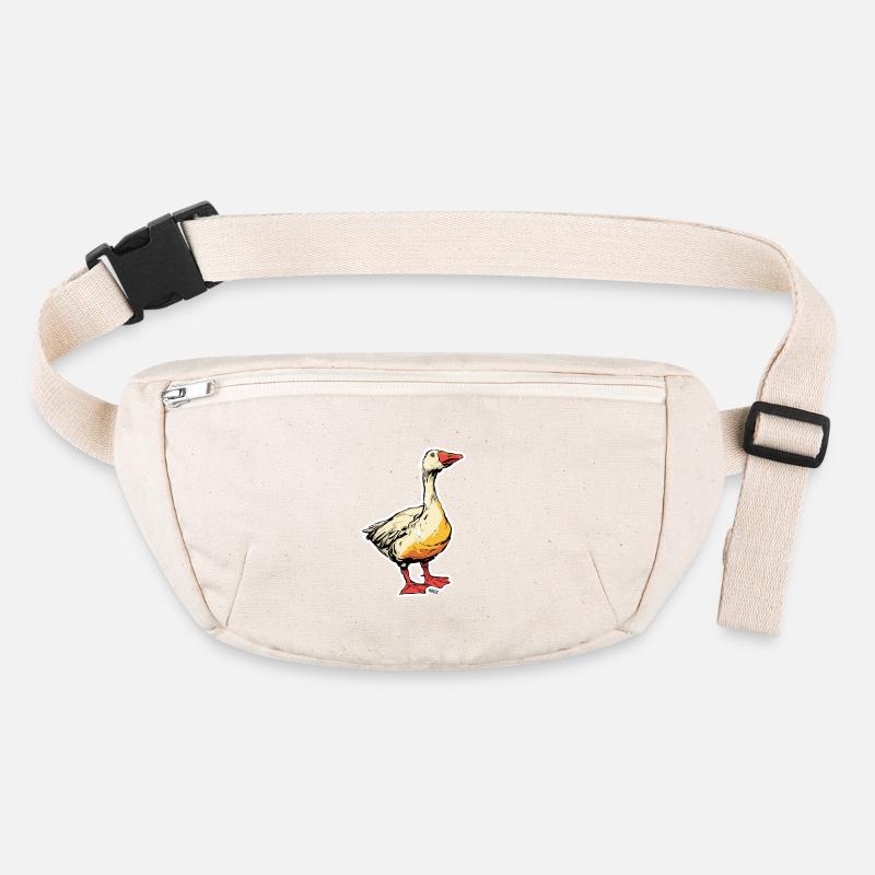 Comic Goose with Beak Stanley/Stella recycled Hip Bag 