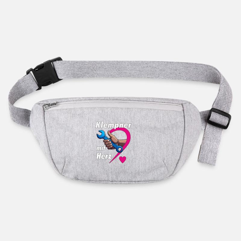 Plombier avec CŒUR Sac banane recyclé Stanley/Stella