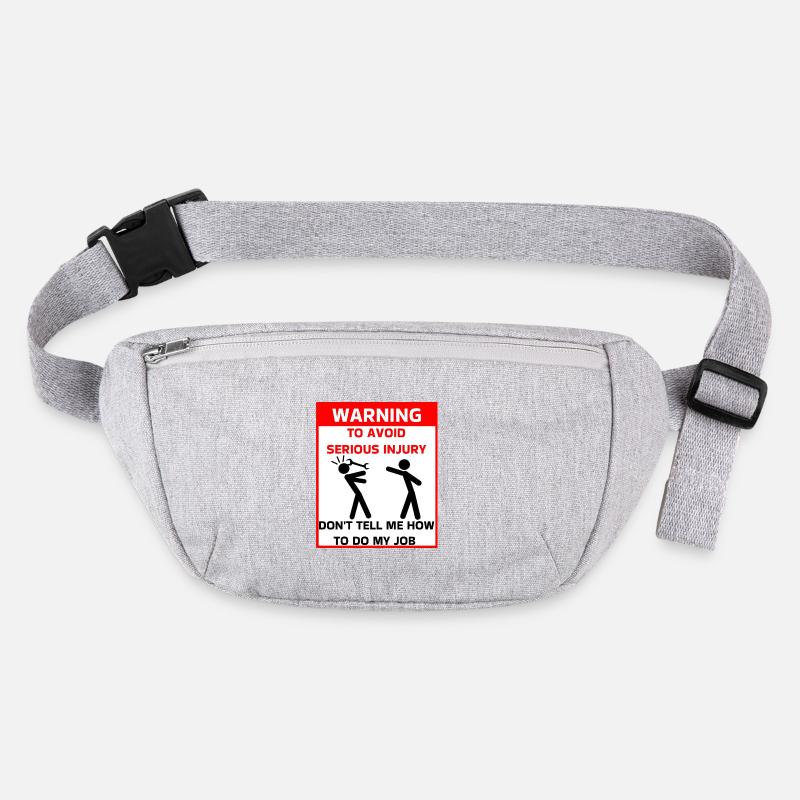 Safety Warning Sac banane recyclé Stanley/Stella