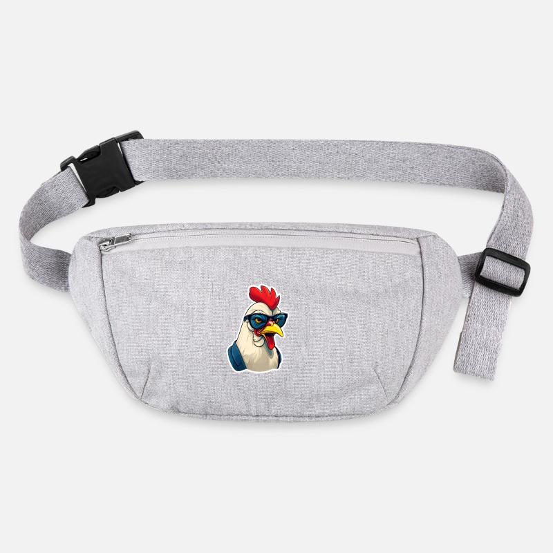 Cool Hen Lunettes de soleil dessin animé Sac banane recyclé Stanley/Stella