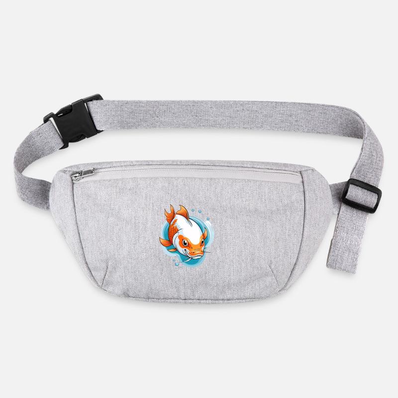 Koi Karpfen Farbexplosion Illustration Stanley/Stella recycelte Gürteltasche