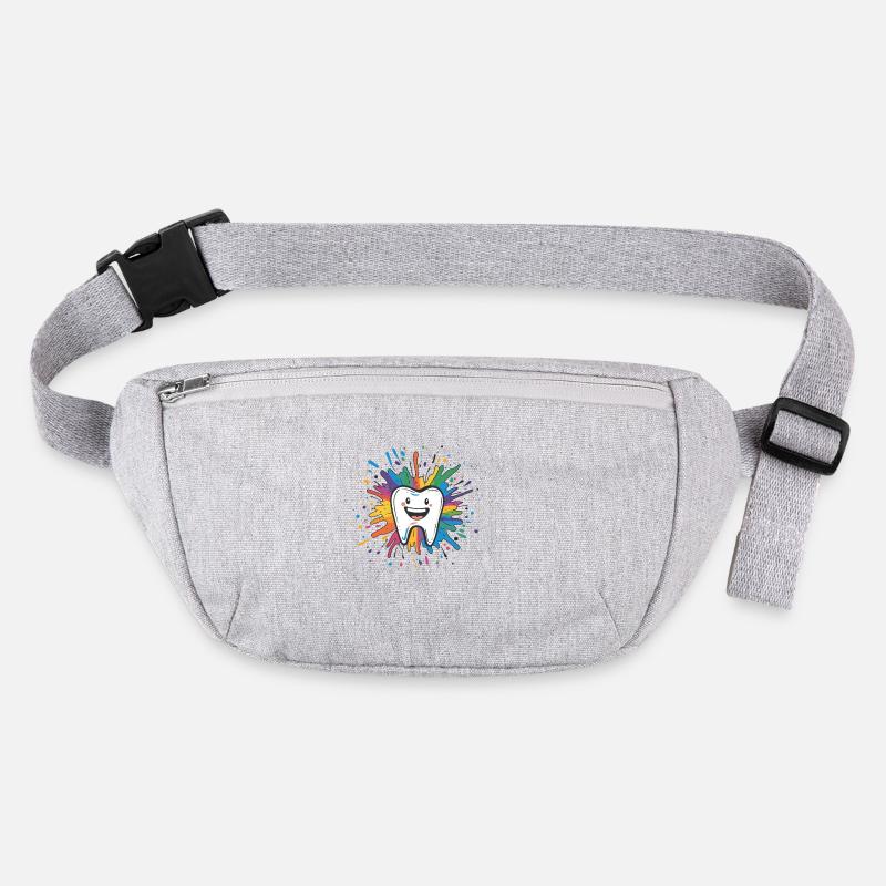 Colorful Tooth Splash Stanley/Stella recycled Hip Bag 
