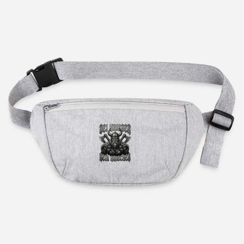 Sois un guerrier, pas un creeper, barbe viking Sac banane recyclé Stanley/Stella