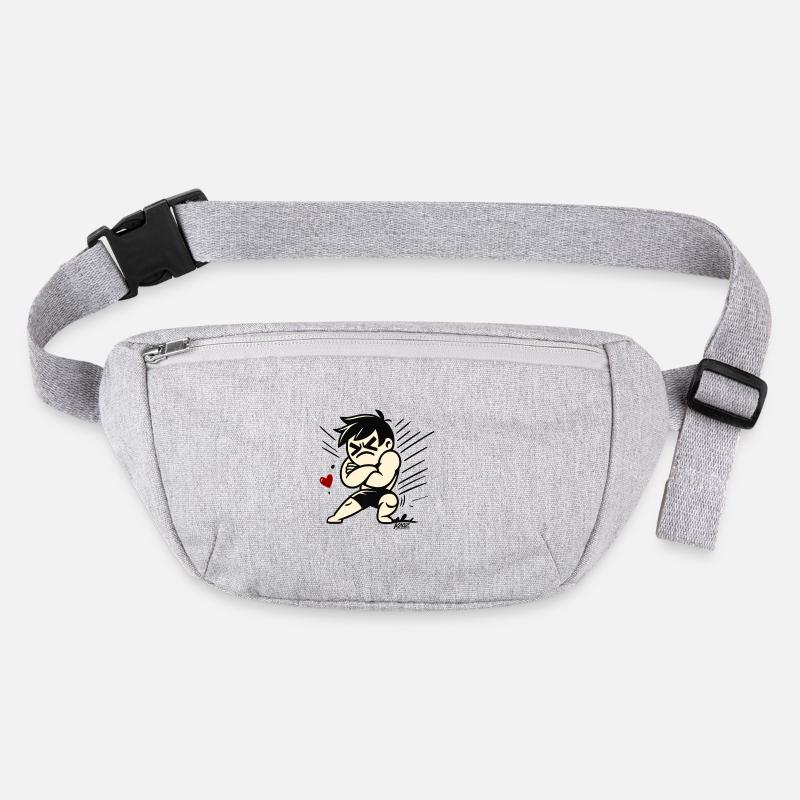 Comic Character with Crossed Arms Stanley/Stella recycled Hip Bag 
