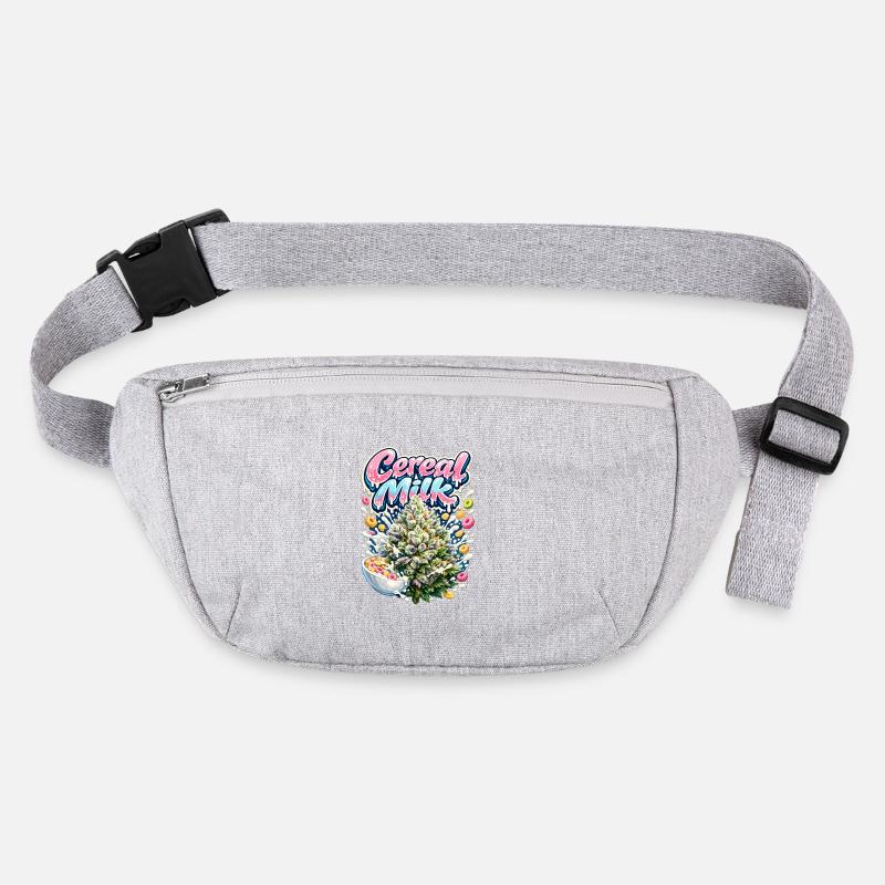 Cereal Milk Graffiti Print Stanley/Stella recycled Hip Bag 