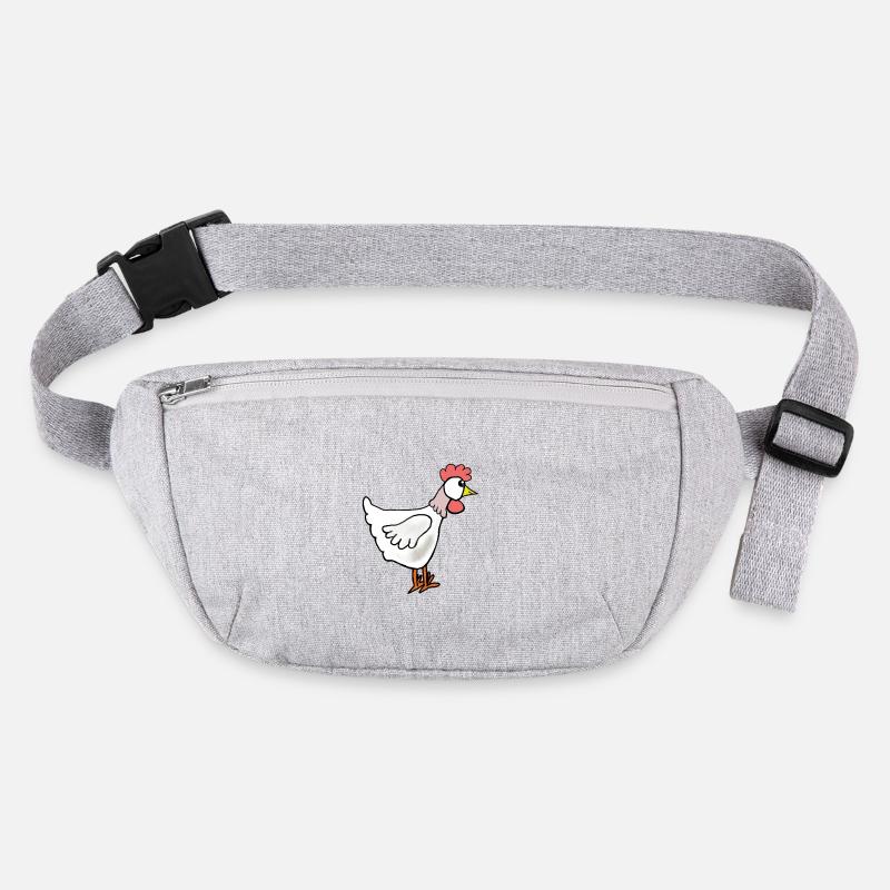 Naughty Chicken Cartoon Chickens Hen Easter Stanley/Stella recycled Hip Bag 