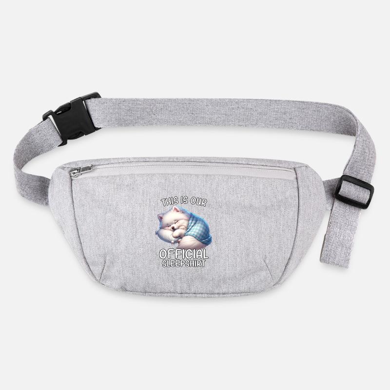 Lustiges Spitz Schlafshirt Stanley/Stella recycelte Gürteltasche