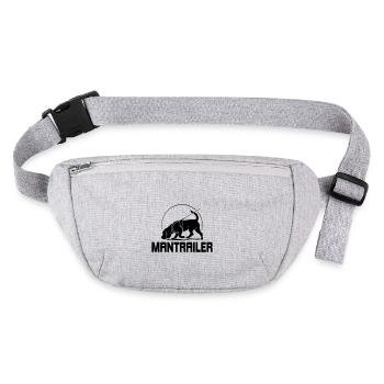 MANTRAILER Chien Sport Recherche Chiens Chiens Chien - Sac banane recyclé Stanley/Stella - gris chiné - Devant