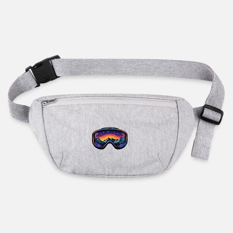 Ski goggles mountains Stanley/Stella recycled Hip Bag 