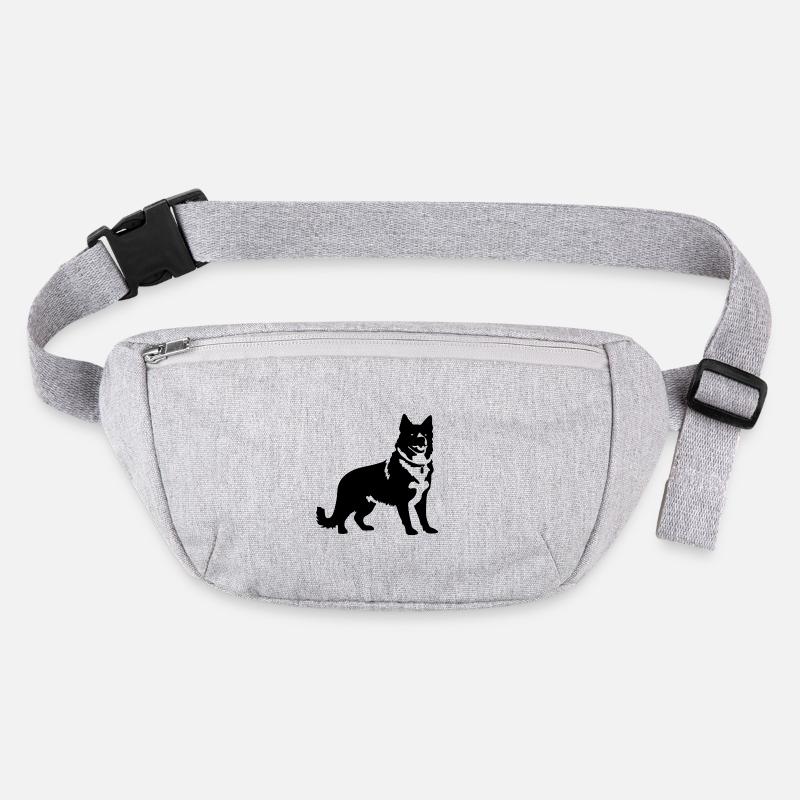 Akita Inu Hund Stanley/Stella recycelte Gürteltasche