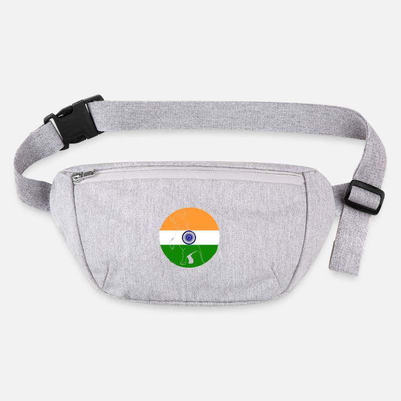 Inde Inde Hindu Pride Drapeau Pays I Cadeau Sac banane recyclé Stanley/Stella