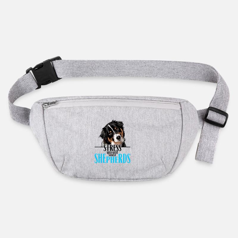 AUSTRALIAN SHEPHERD stress not me Stanley/Stella recycled Hip Bag 