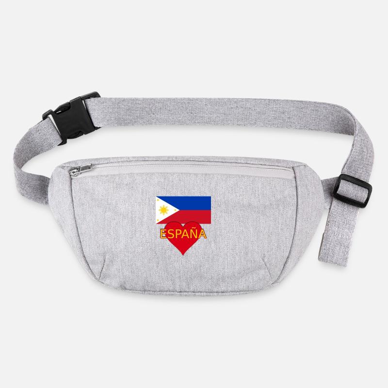 Drapeau Philippines Espagne Sac banane recyclé Stanley/Stella