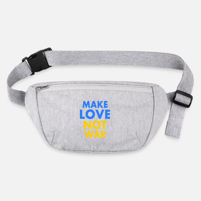 Make love not war Stanley/Stella recycelte Gürteltasche