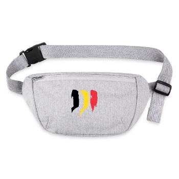 Belgium Vintage - Stanley/Stella recycled Hip Bag  - heather grey - Front