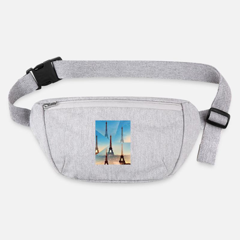 Eiffel Tower front view Stanley/Stella recycled Hip Bag 