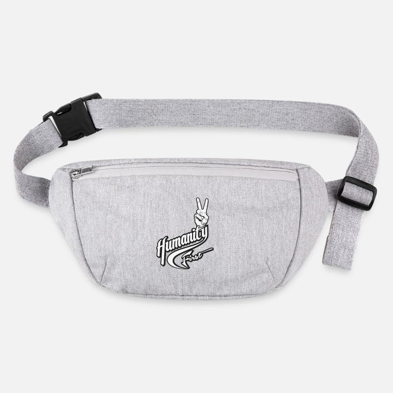Humanity First | True Peace Symbol Stanley/Stella recycled Hip Bag 