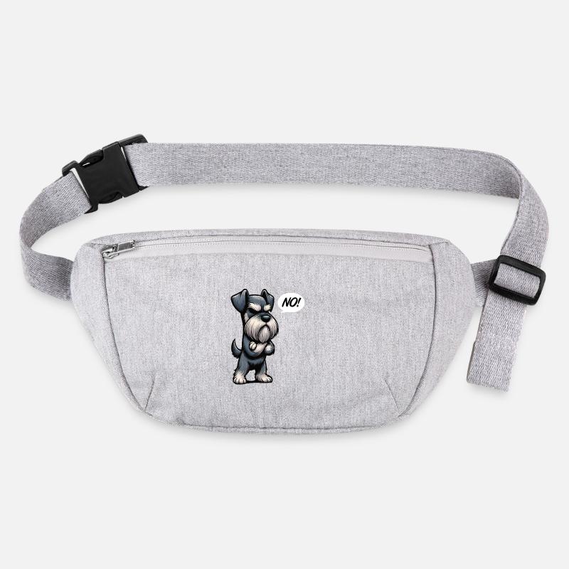 Pas de Schnauzer Schnauzer géant Propriétaire de Schnauzer Sac banane recyclé Stanley/Stella