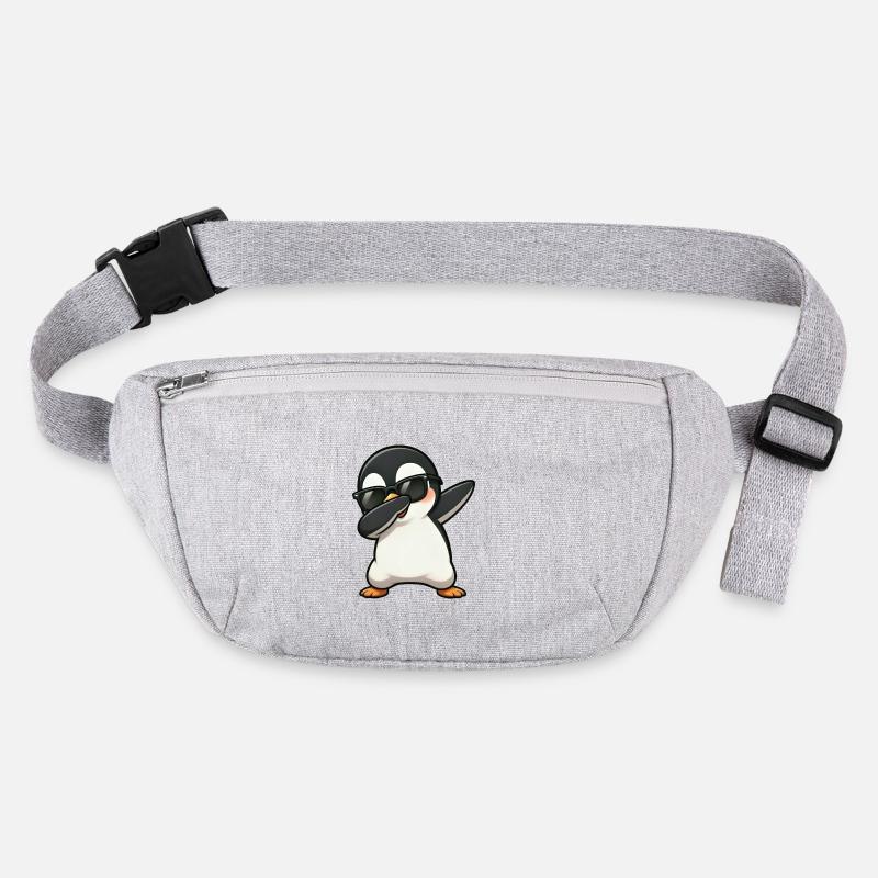 Dabbing Pinguin Stanley/Stella recycelte Gürteltasche