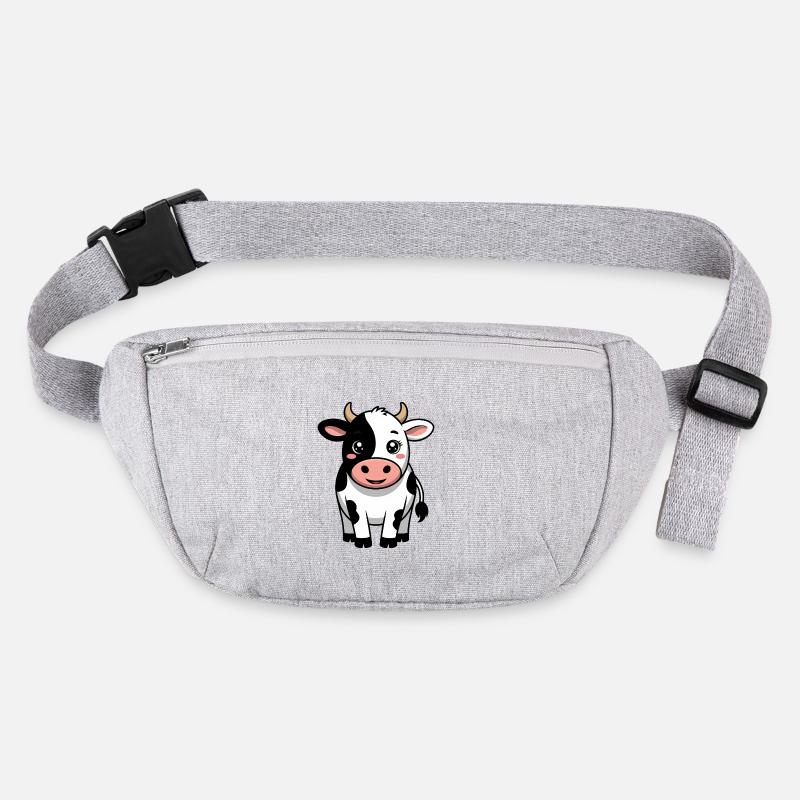 Vache - Vache comique Kawaii Sac banane recyclé Stanley/Stella