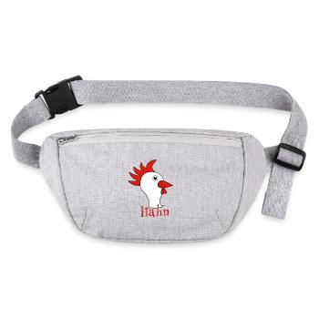 Chemise partenaire Coq - Sac banane recyclé Stanley/Stella - gris chiné - Devant