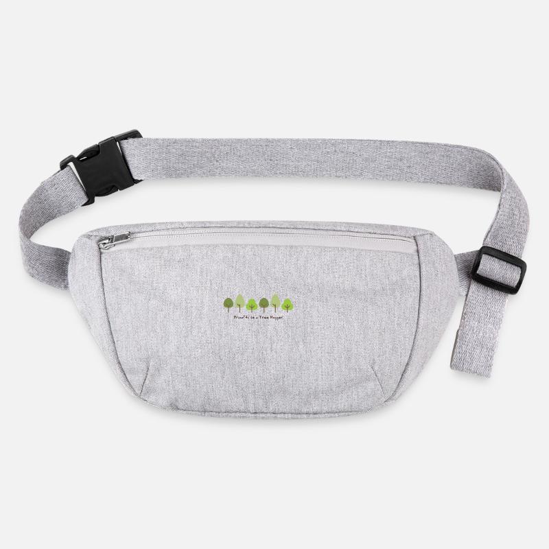 proud to be a tree hugger Stanley/Stella recycled Hip Bag 