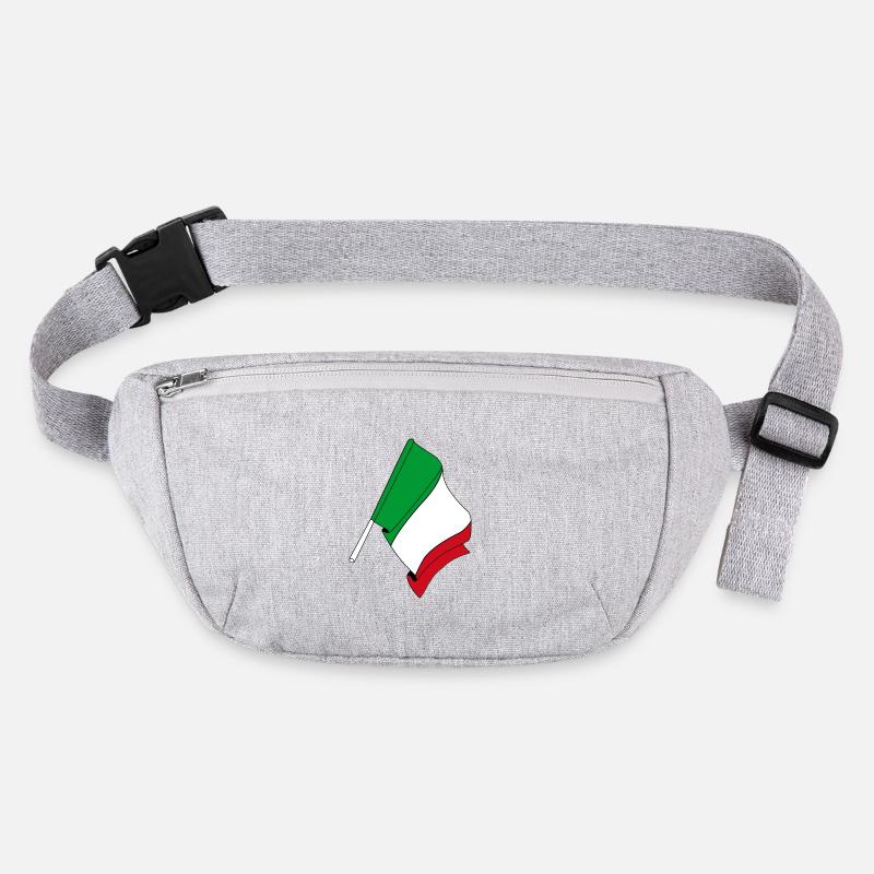Drapeau de l’Italie Sac banane recyclé Stanley/Stella