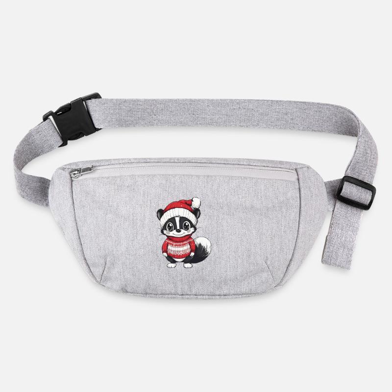 Stinktier Weihnachten Stanley/Stella recycelte Gürteltasche