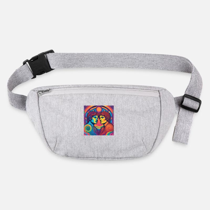 Cadeau Né du zodiaque Gémeaux Sac banane recyclé Stanley/Stella