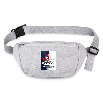 Checkmate - Stanley/Stella recycled Hip Bag  - heather grey - Front