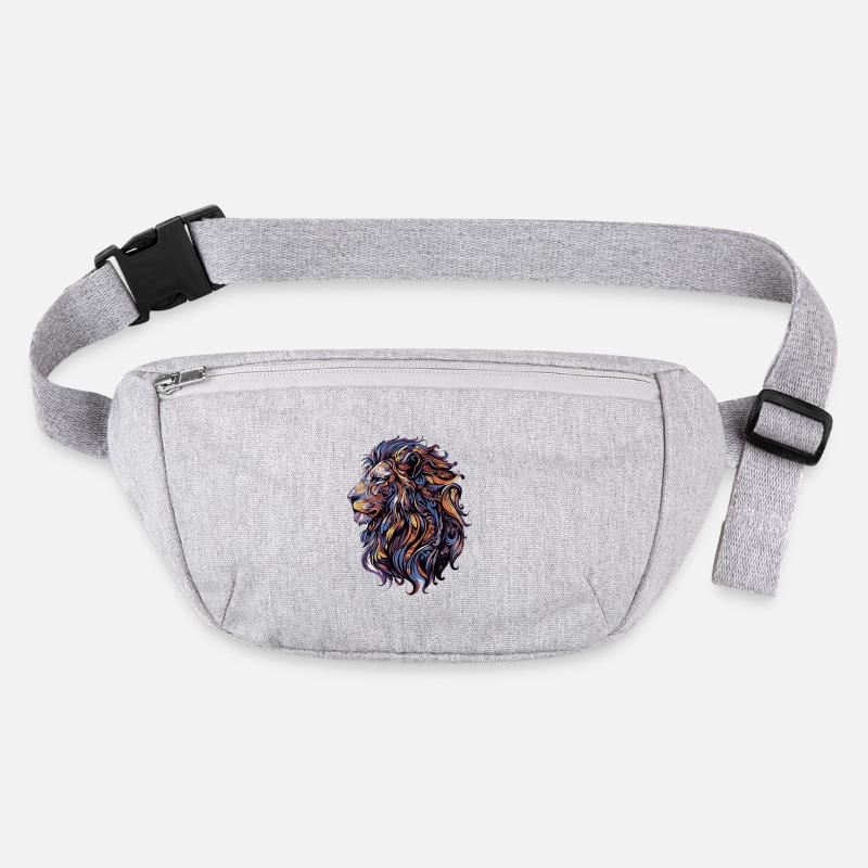 Löwe Bunt Stanley/Stella recycelte Gürteltasche