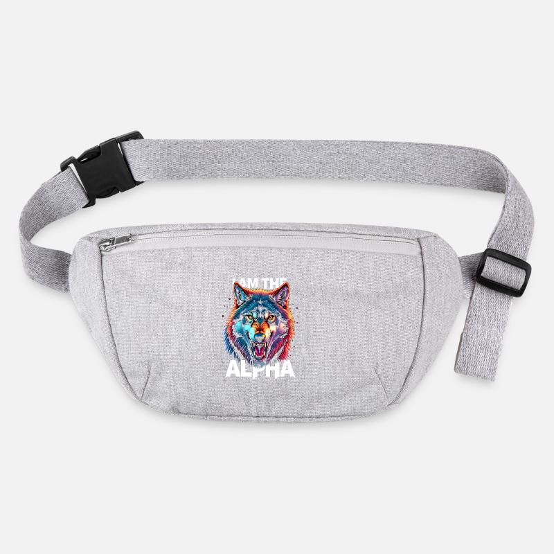 Je suis le loup alpha Sac banane recyclé Stanley/Stella