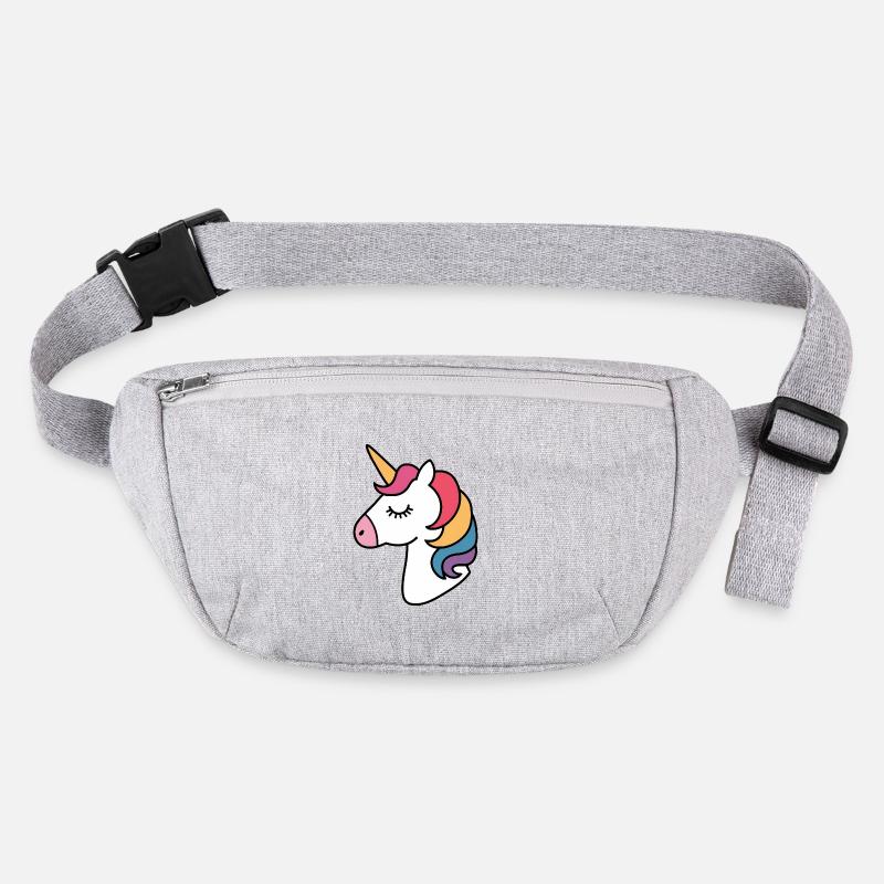 Regenbogen-Einhorn Stanley/Stella recycelte Gürteltasche