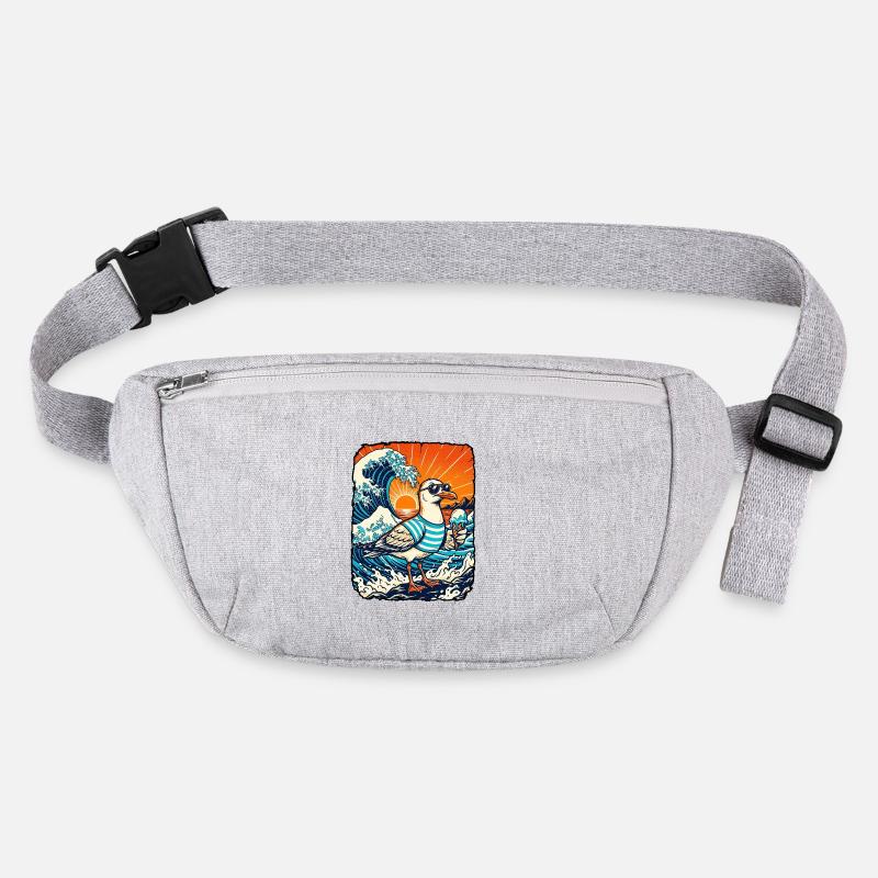Glace à la mouette Kawaii Sac banane recyclé Stanley/Stella